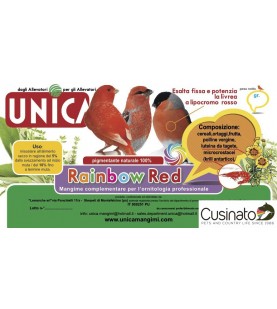 Unica Rainbow Red pigmentante naturale