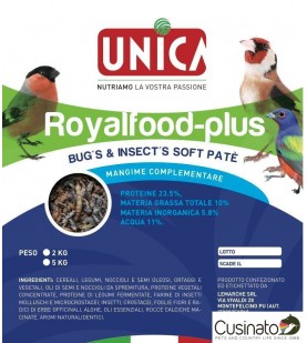 UNICA ROYALFOOD-PLUS bug's & insect's soft patè