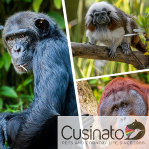 Alimenti per Primati Scimmie delle diverse specie dei marchi convenzionati EAZA a casa tua |Cusinato