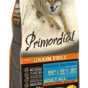 PRIMORDIAL ANATRA e TROTA Grain free MrPet