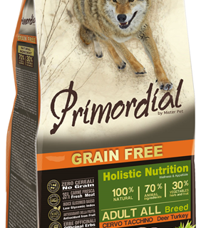 PRIMORDIAL CERVO e TACCHINO Grain free MrPet