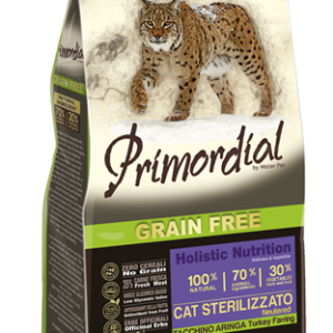 PRIMORDIAL STERILISED CAT al tacchino e aringa Grain free MrPet