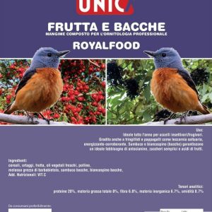 UNICA ROYALFOOD FRUTTA E BACCHE