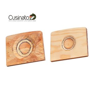 S.T.A.-I023 FONDELLO IN LEGNO PER NIDO