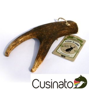 Hirschalm Kau-stix/ Corno di cervo intero-Rothirsch