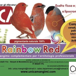 Unica Rainbow Red pigmentante naturale