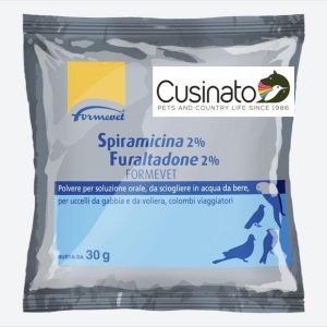 Formevet - Spiramicina 2% - Furaltadone 2% uccelli