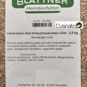Blattner Cardueliden Diet/Dieta per Carduelidi