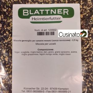 Blattner Miscela germoglio per Canarini mosaici (senza ravizzone)