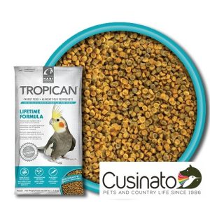 Hari Tropican Lifetime Formula estruso per pappagalli