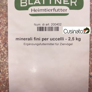 Blattner Grit minerali fin per uccelli