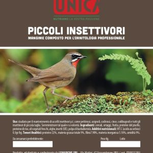 UNICA PICCOLI INSETTIVORI EXTRA (speciale piccola taglia)