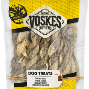 Voskes Dog Fish Skin Braid
