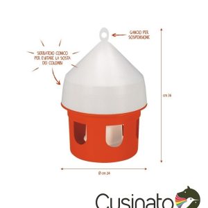 Novital Abbeveratoio Colombi e Gallinacei 5L