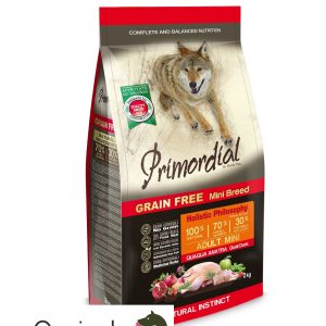 PRIMORDIAL MINI - Quaglia Anatra grain free