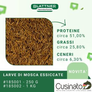 Blattner Larve di mosca essiccate Pinkies