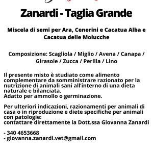Zanardi Miscela Taglia Grande