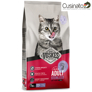 Voskes Cat Adult Complete Sterilized Chicken