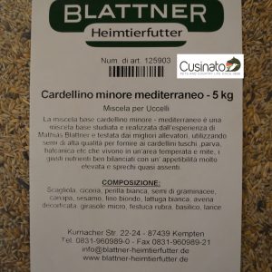 Blattner Miscela cardellino minore mediterraneo