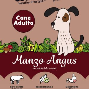 Country Tails Grain free a base di MANZO ANGUS con patate dolci e carote