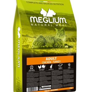 Meglium Gatto Adulto Pollo e Tacchino