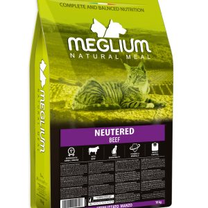 Meglium Gatto Sterilizzato Manzo
