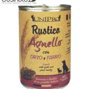 Unipro Cane Rustico Agnello, Orzo e Farro