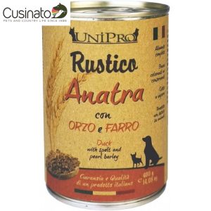 Unipro Cane Rustico Anatra, Orzo e Farro