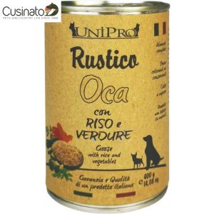 Unipro Cane Rustico Oca, Riso e Verdure