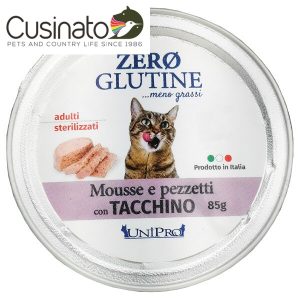 Unipro Gatto Zero Glutine Tacchino