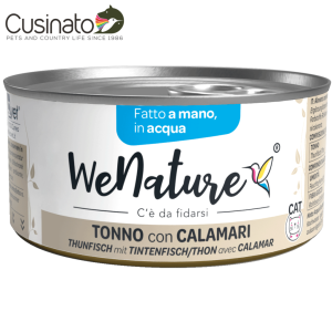 WeNature Gatto Tonno e Calamari in acqua