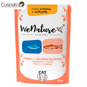 WeNature Puoch Gatto Tonno e Salmone Selvatico