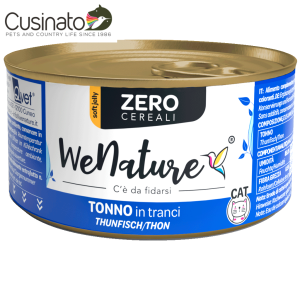 WeNature Zero Cereali Gatto Tranci di Tonno