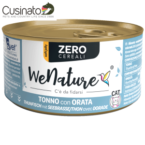 WeNature Zero Cereali Gatto Tonno e Orata