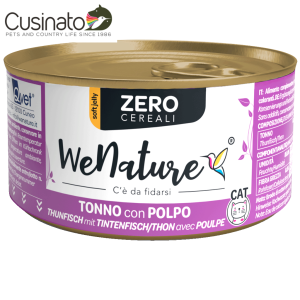 WeNature Zero Cereali Gatto Tonno e Polpo