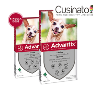 Advantix Antiparassitario spot-on per cani confezione da singola dose